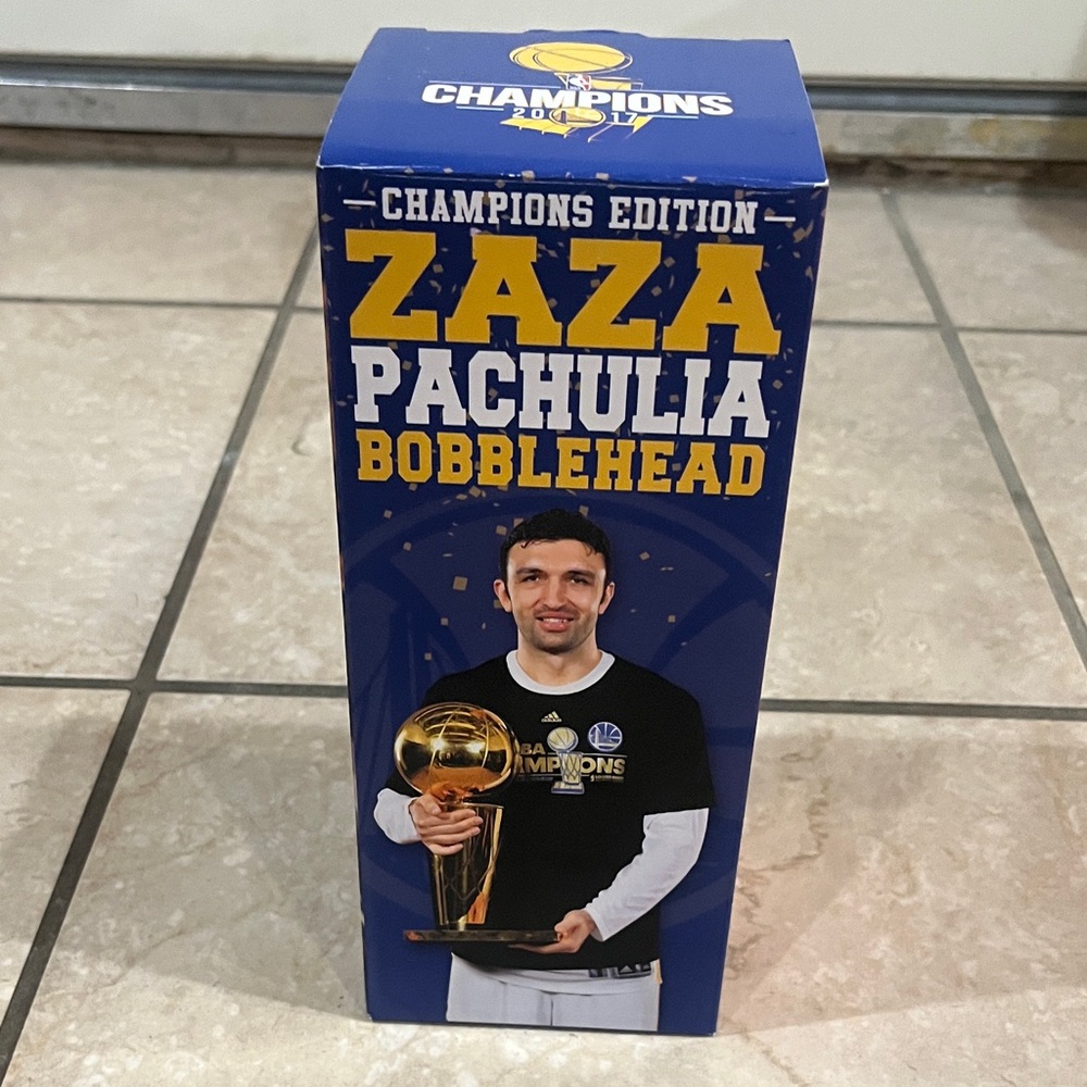 2017 NBA Champions Golden State Warriors Zaza Pachulia Bobblehead